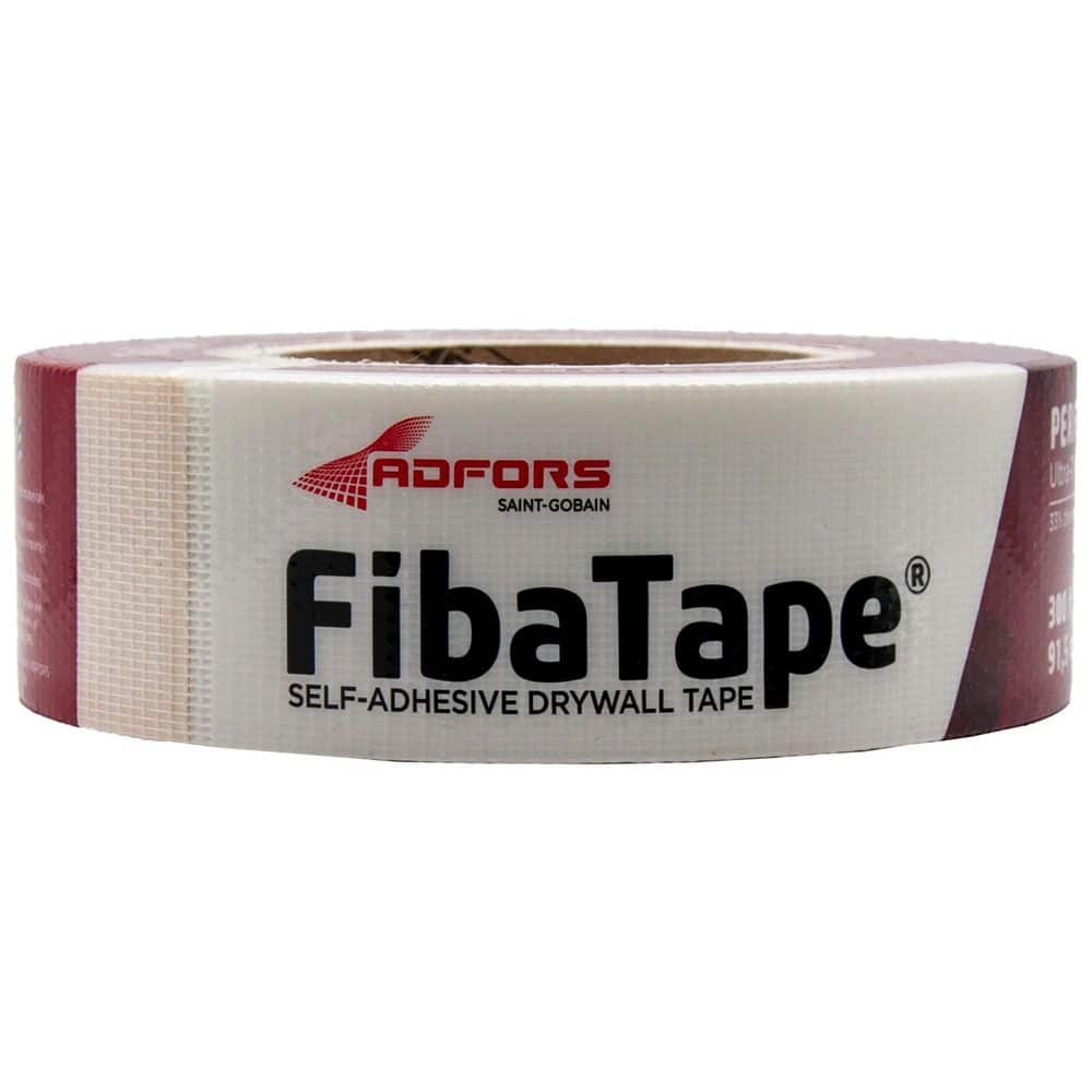 FibaTape Perfect Finish 1-7/8 in. x 300 ft. Self-Adhesive Mesh Drywall Joint Tape price history on PriceWatchPro