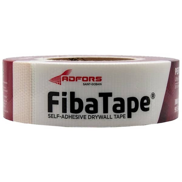 FibaTape Perfect Finish 1-7/8 in. x 300 ft. Self-Adhesive Mesh Drywall Joint Tape