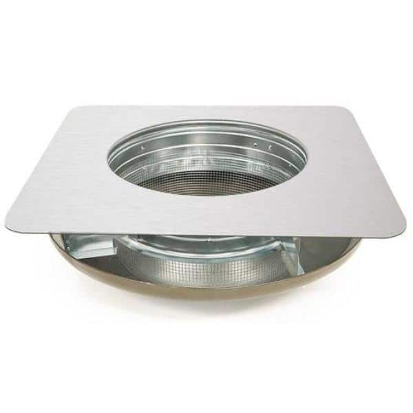 NFA Galvanized Steel Static Dome Roof Vent in Mill Master Flow 144 in 