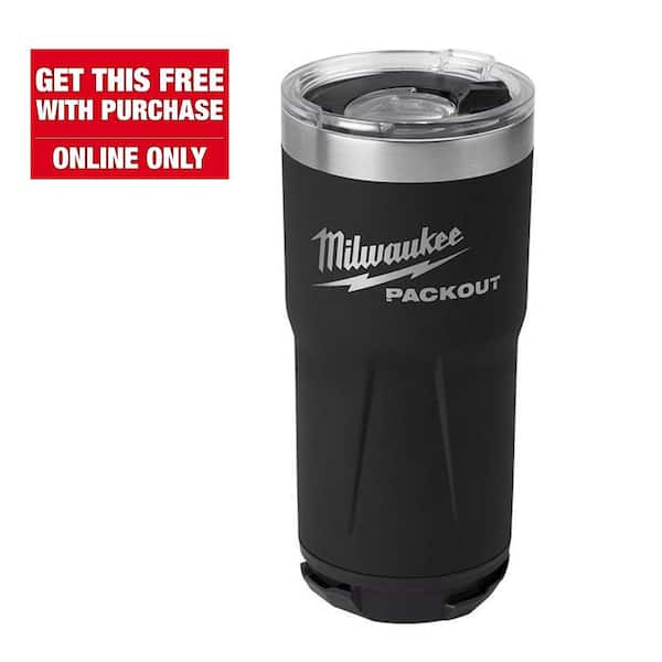 PACKOUT Black 20 oz. Tumbler
