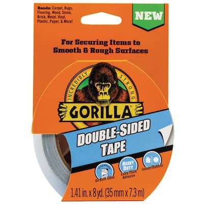 Duck 0.083 in. x 0.007 ft. Max Strength Nano-Grab Clear Double Sided Tape  Circles 287705 - The Home Depot