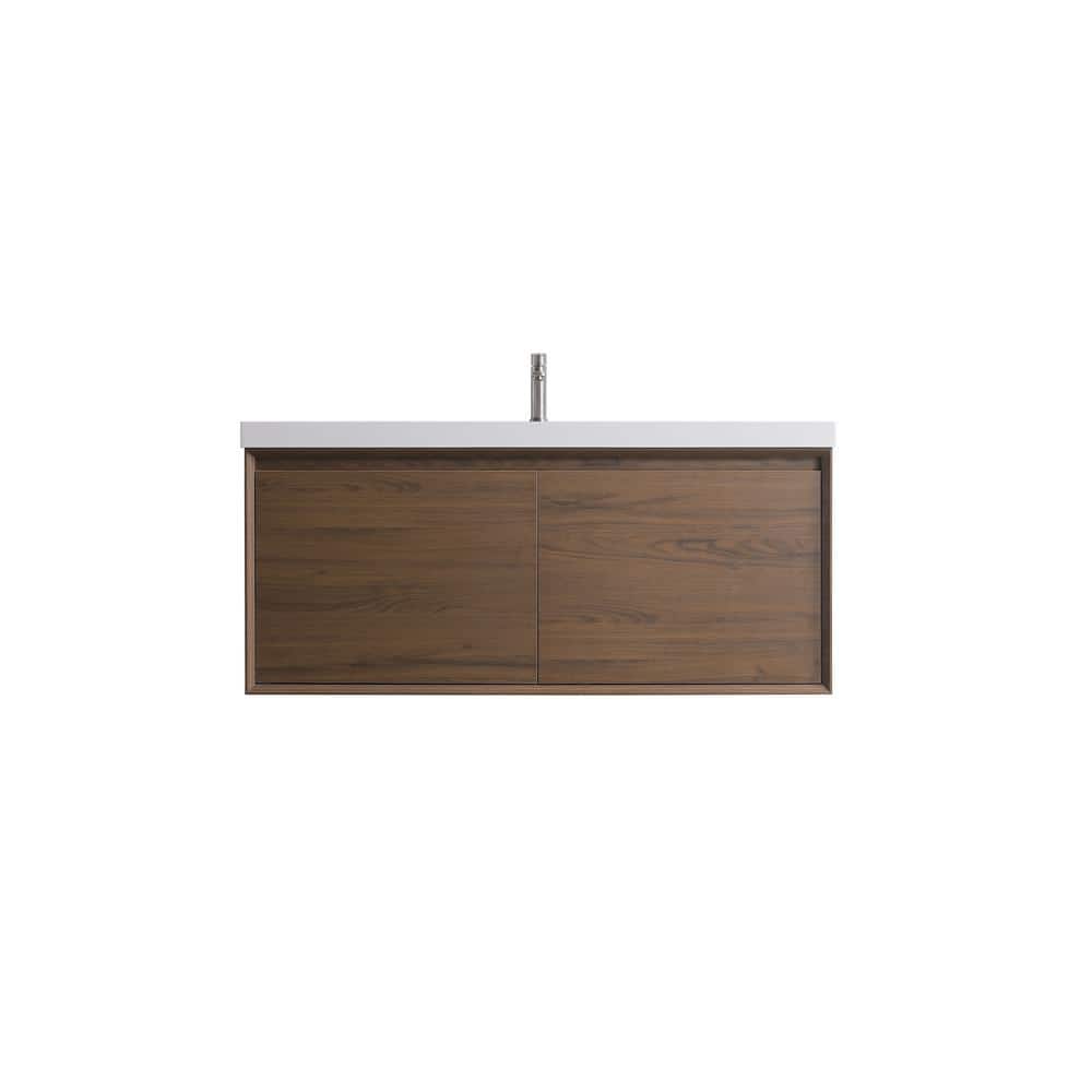 VSF 47.5 in. W x 19.75 in. D x 21.75 in. H Single Sink Wall Mount Bath Vani