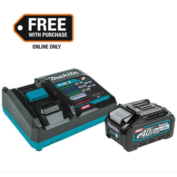40V max XGT 4.0Ah Battery and Charger Starter Pack, BL4040, DC40RA (4.0Ah)