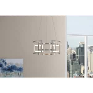 Tercero 23-Watt Brushed Nickel Integrated LED Pendant