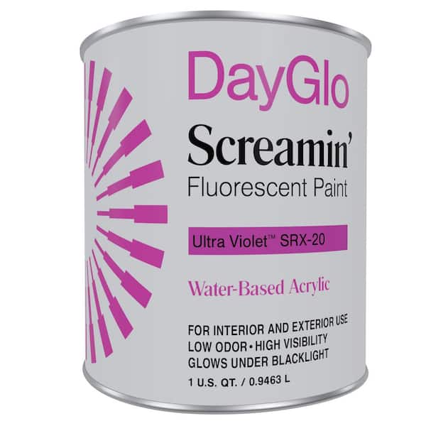 SRX Series 1 qt. Ultra Violet Fluorescent Paint