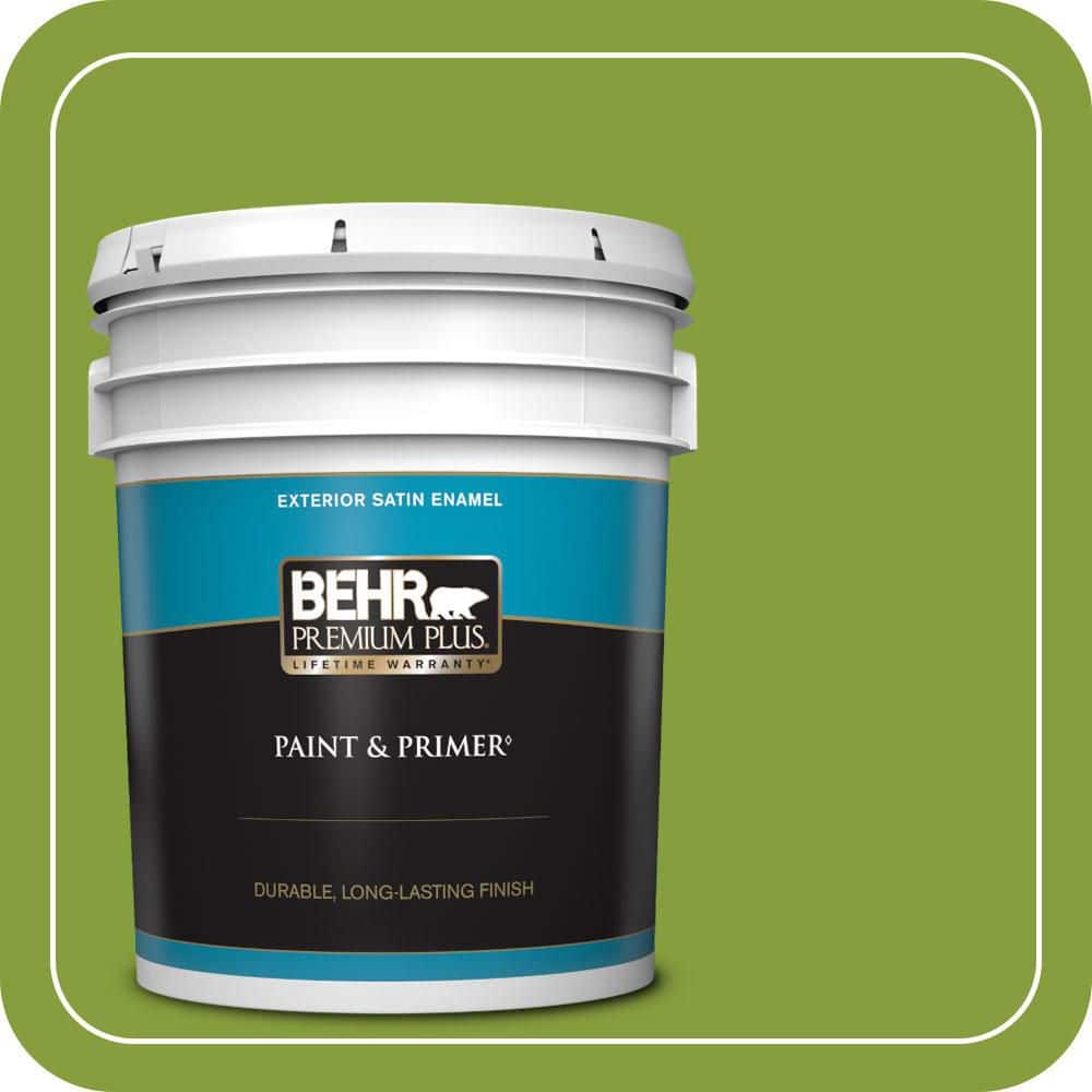 5 gal. #T14-18 New Shoot Satin Enamel Exterior Paint & Primer price history on PriceWatchPro