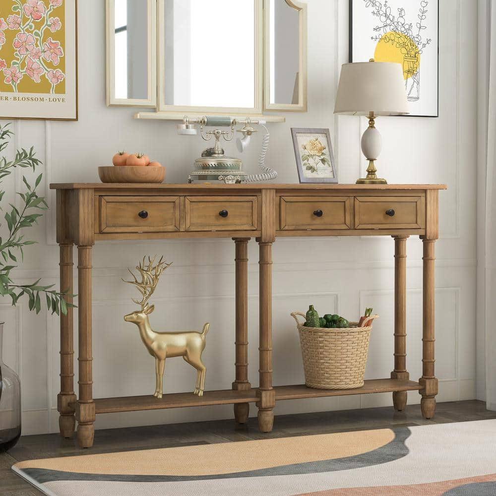 58 inch store console table