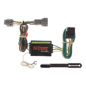 Custom Vehicle-Trailer Wiring Harness, 4-Way Flat, Select Nissan Frontier, Quest, Mercury Villager, Quick T-Connector