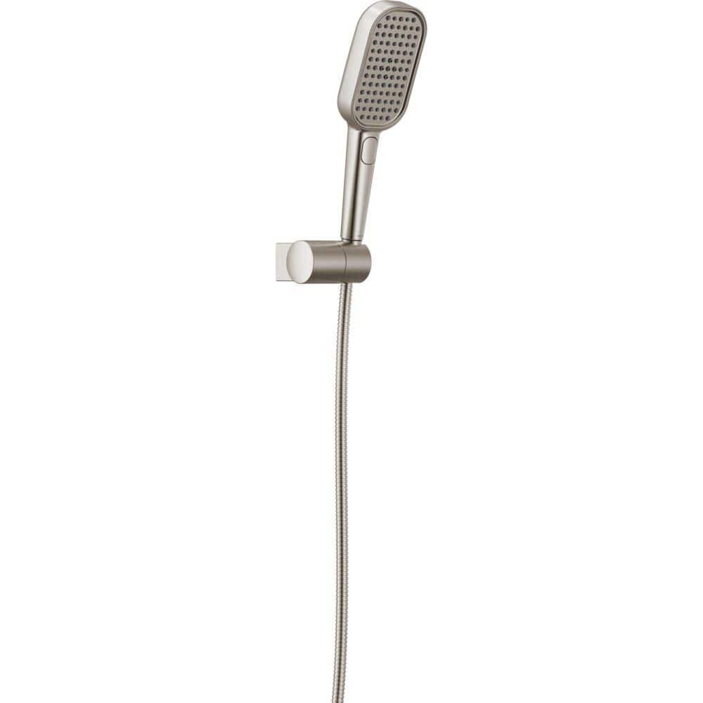 FeatherRain Spray 4-Spray Wall Mount Handheld Shower Head 1.75 GPM in Lumicoat Stainless price history on PriceWatchPro