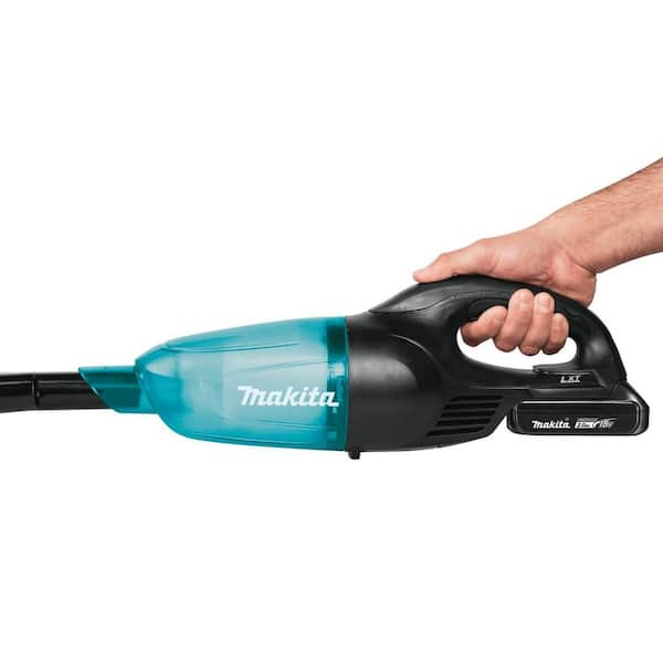 Makita 18 Volt LXT Cordless Bagless Compact Stick Vacuum Cleaner, Black  (Tool Only) - Power Townsend Company