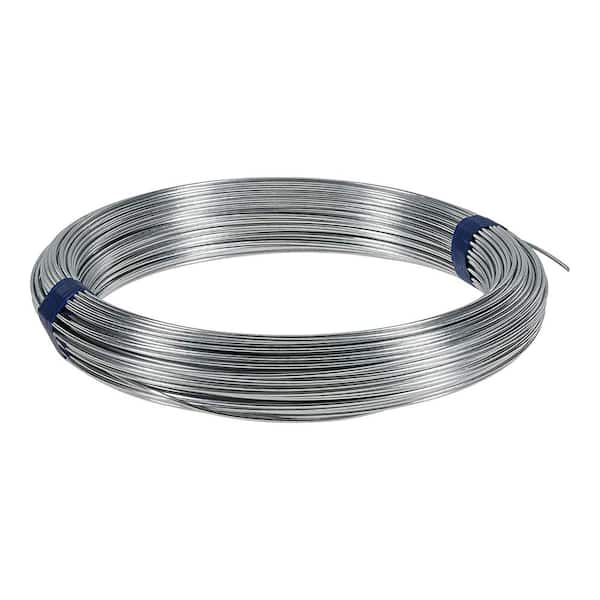 1-1/4 in. x 100 ft. 75 lb. 14-Gauge Galvanized Steel Wire