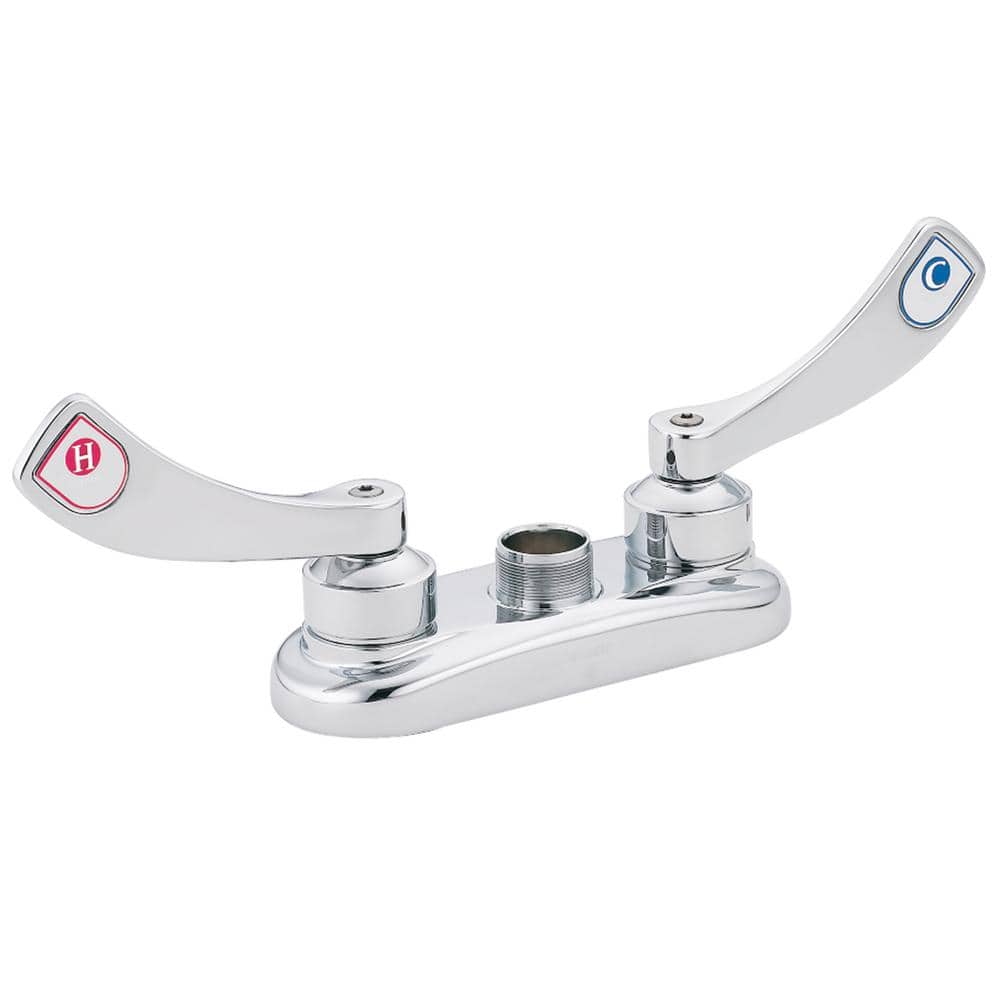 MOEN MDura Commercial 2Handle Pantry Faucet with Wristblade Handles