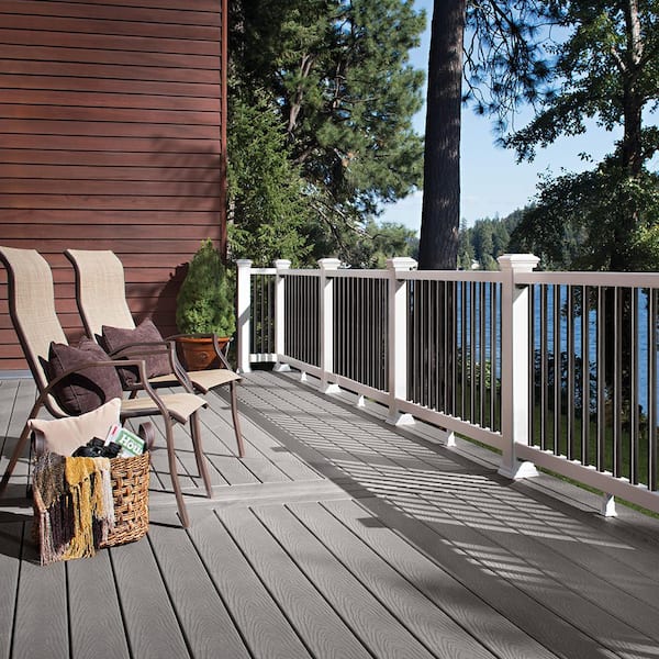 Pebble Grey Composite Deck Board, Can Outdoor Rugs Be Used On Trex Decks