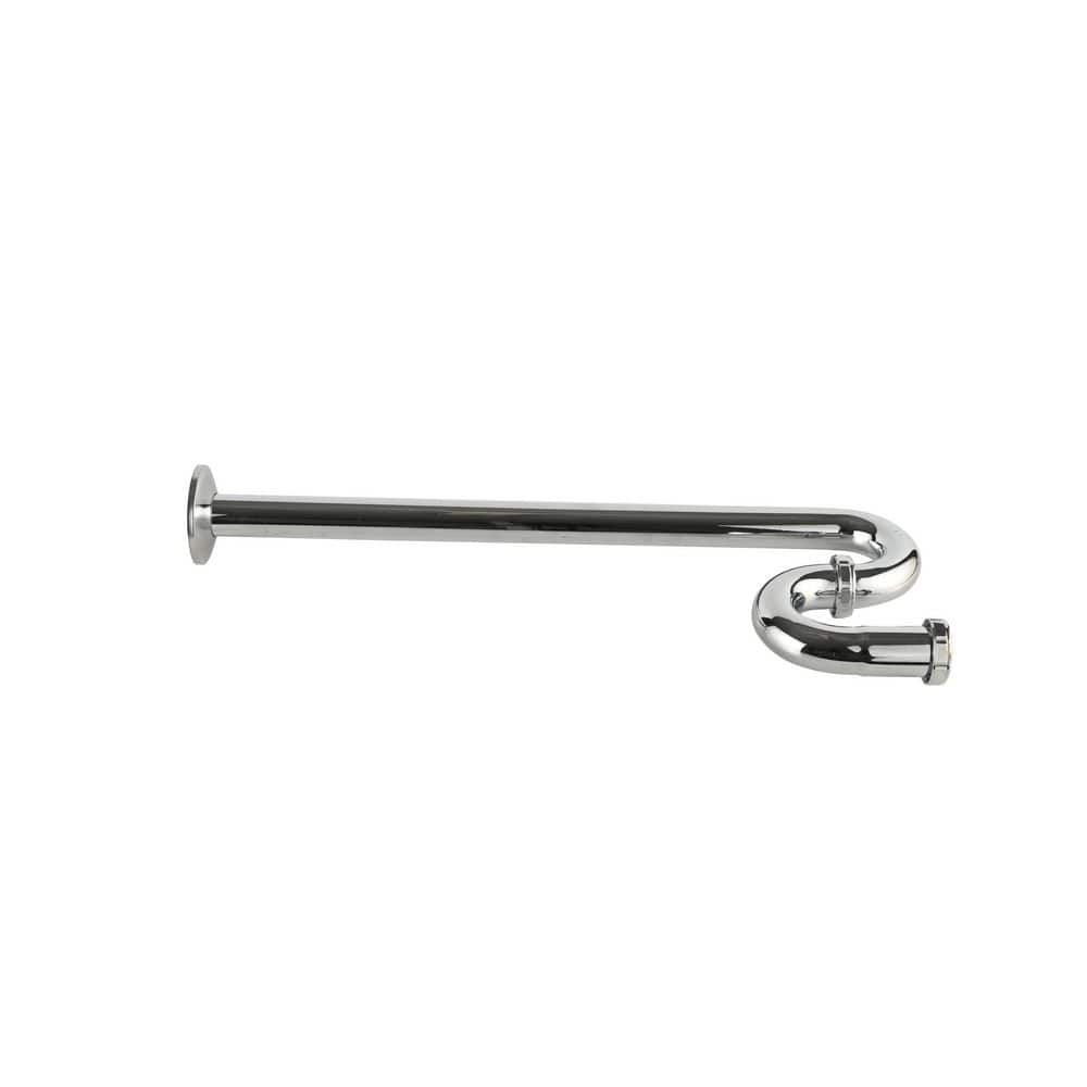 1-1/4in. 24-Gauge Chrome-Plated Brass Sink Drain S-Trap price history on PriceWatchPro
