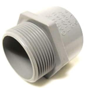 1.25 in. PVC Male Terminal Adapter Conduit Fitting for Cantex PVC Conduits