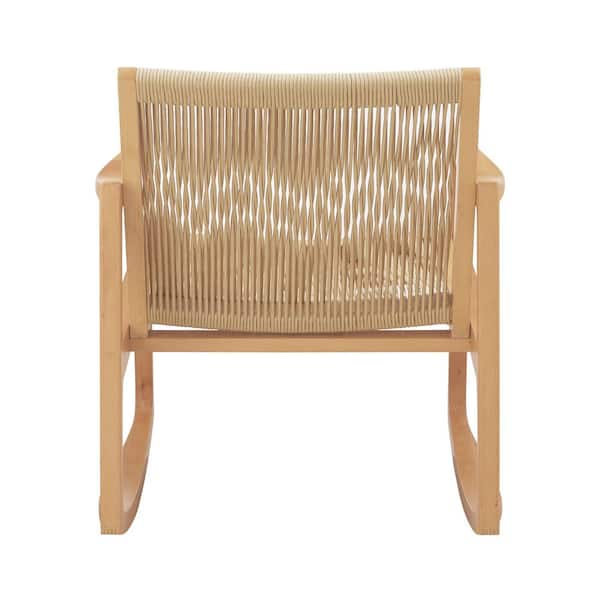 Belham living raeburn rope and wood outdoor best sale rocking chair