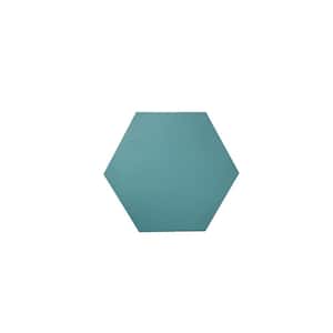 Bex Hexagon 6 in. x 6.9 in. Succulent 2.3mm Stone Peel and Stick Backsplash Tile (6.5 sq.ft./30-Pack)
