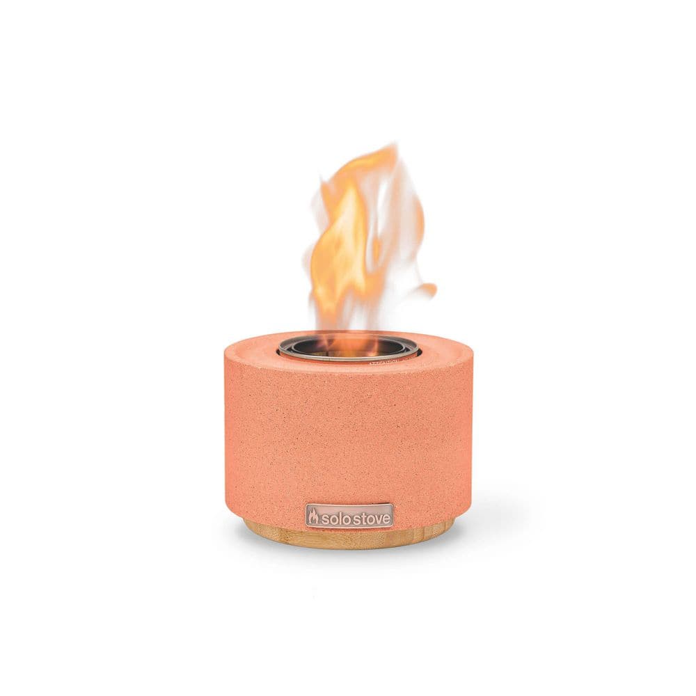Solo Stove Cinder 7.25 in. Tabletop Gel Fuel Fire Bowl-Coral