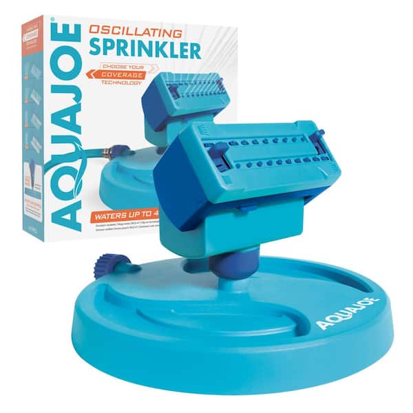20-Nozzle Max Coverage Adjustable Gear Driven Oscillating Sprinkler on Sled Base