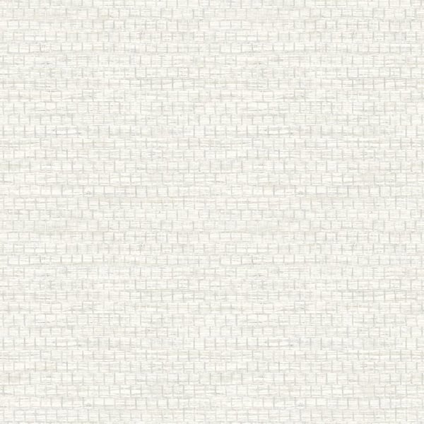 Chesapeake 20.50 in. W x 396 in. L White Plaited Grass Wallpaper