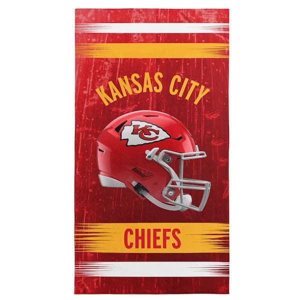 Kansas City Chiefs NFL Blitz 30 in. x 60 in. Microfiber Beach Towel