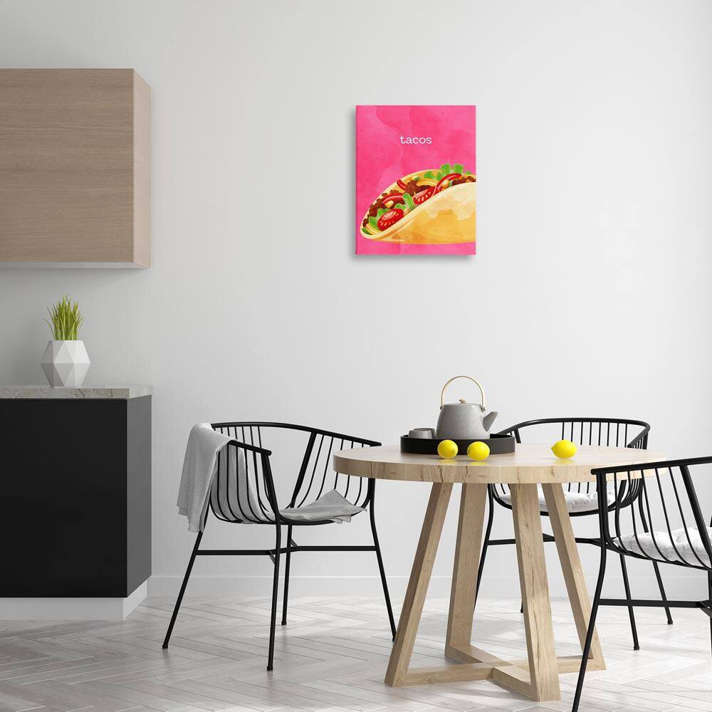 Tacos Mexican Cuisine by Kim Allen Unframed Food Graphic Art Print 20 in. x 16 in. price history on PriceWatchPro