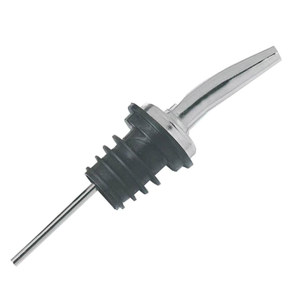 48 Count Plastic BLACK Free Flow Liquor Pourer 