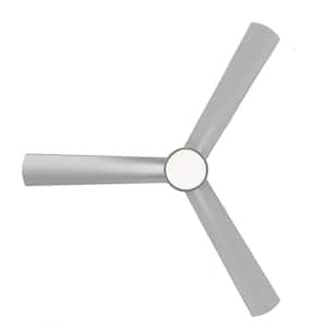 Bellingham III 52 in. Integrated LED Indoor Brushed Nickel Ceiling Fan with Light