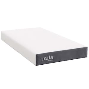 Mila 8 in. Firm Memory Foam Tight Top Twin Mattress