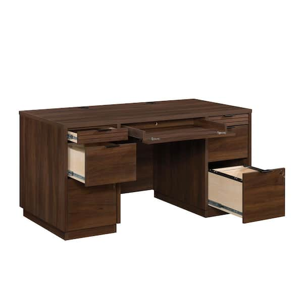 assembled executive desk