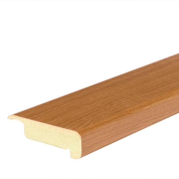 Mohawk Honey Oak 4/5 in. Thick x 2-2/5 in. Wide x 78-7/10 in. Length Laminate Stair Nose Molding