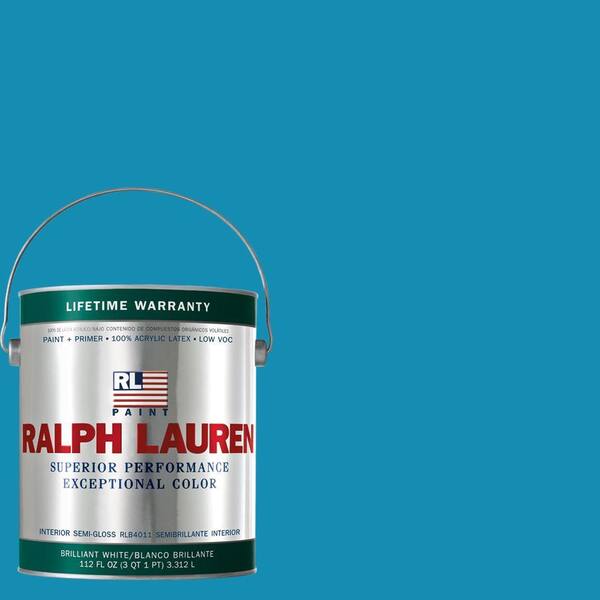 Ralph Lauren 1-gal. Monarch Blue Semi-Gloss Interior Paint
