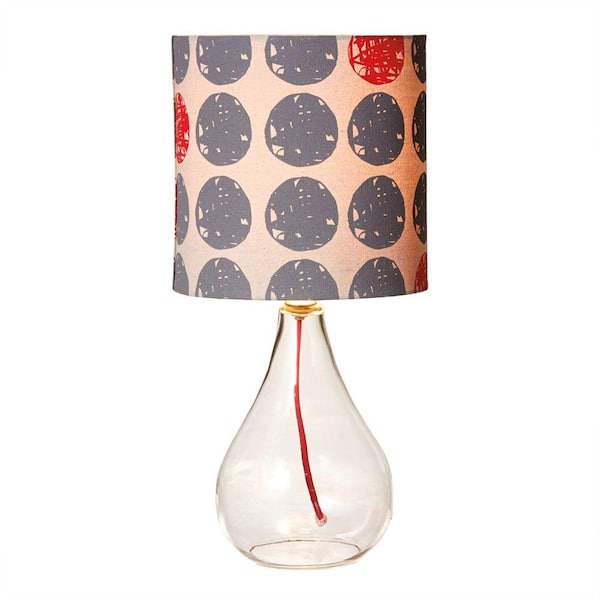 Sundry 18 in. Clear Table Lamp