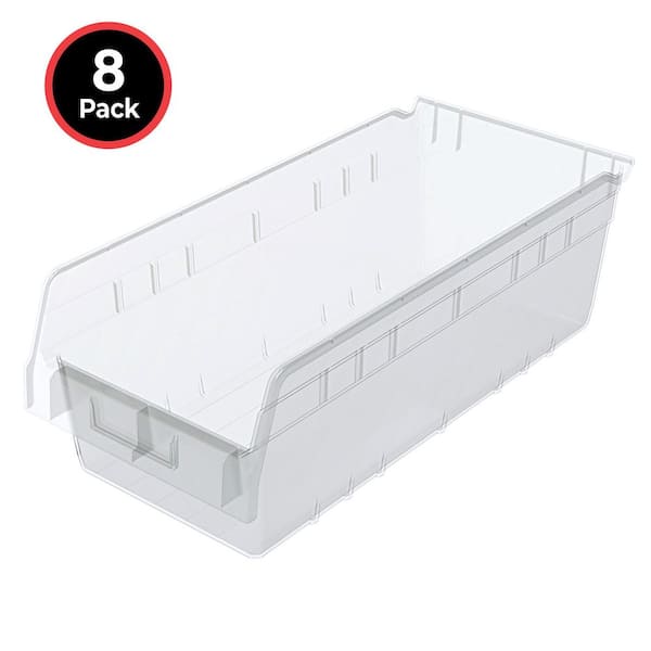 Akro-Mils Bin ShelfMax 17-7/8 in. x 8-3/8 in. x 6 in. Clear