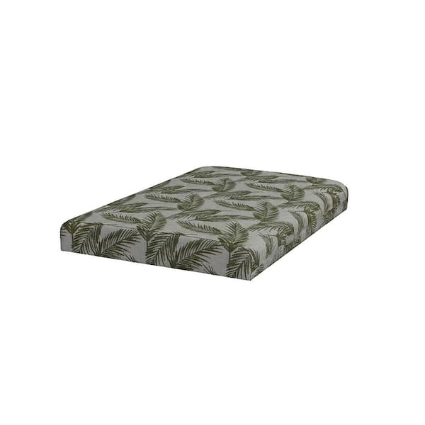 15 x 18 Sunbrella Outdoor Ottoman Replacement Cushion-Havana Moss