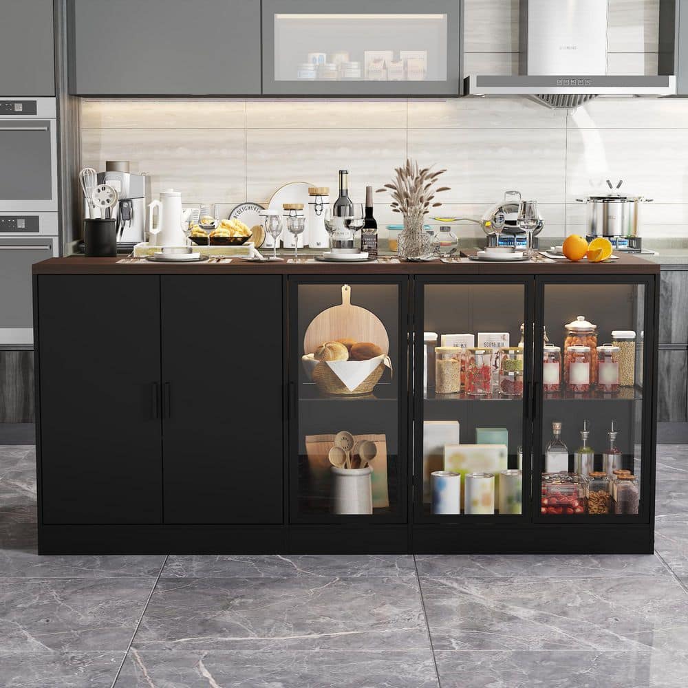 FUFU&GAGA Kitchen Island and Dining B...