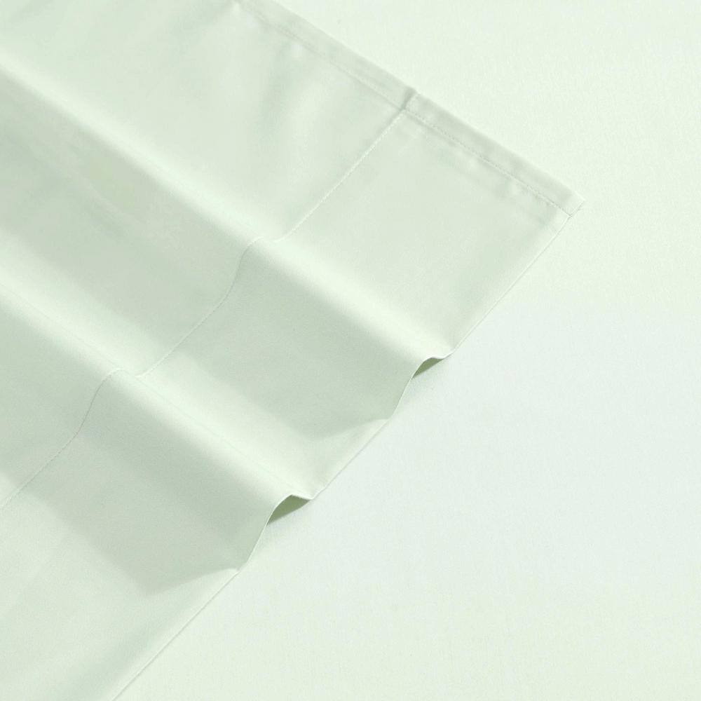 Mint Green Cotton Polyester Queen Deep Pocket Sheet Set