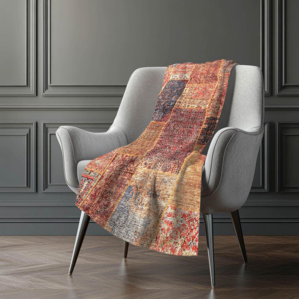 Premium Machine Washable ASB669 Red 50 in. x 70 in. Sherpa Throw Blanket price history on PriceWatchPro