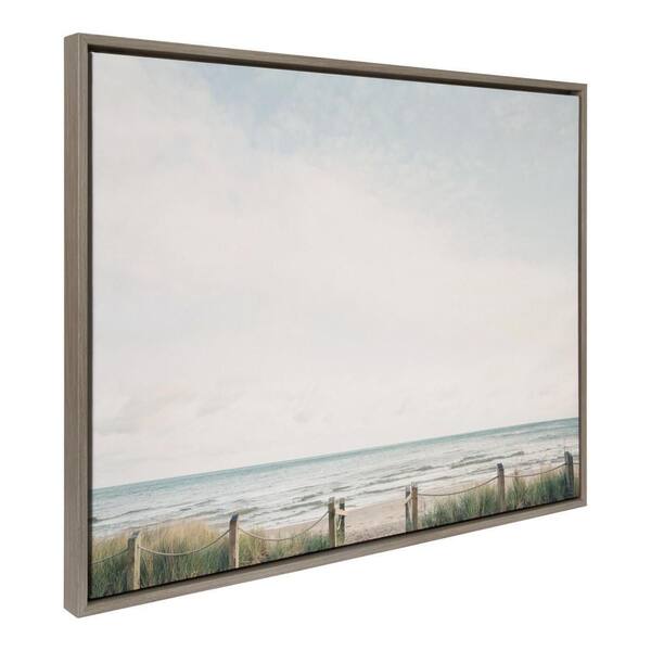 Sylvie "Pale Sky" by Emiko and Mark Franzen of F2Images Gray Framed Art Print 38 in. x 28 in.