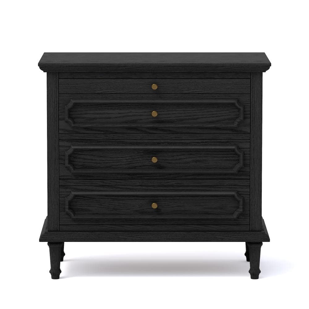 Traditional Wooden Nightstand with 3 Storage Drawers, Built-in Charging Station & Slide-out Pull Shelf price history on PriceWatchPro