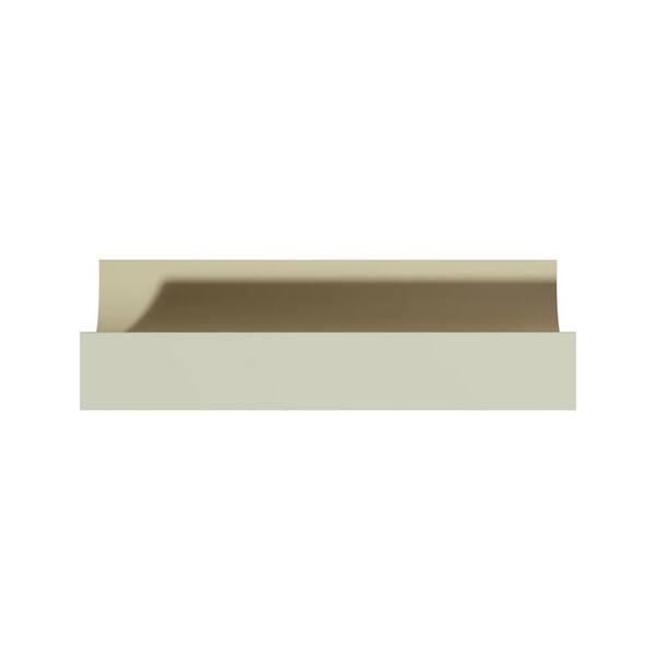 Ekena Millwork Enoch 4 in. D x 5.625 in. W x 96 in. L Polyurethane Crown Moulding