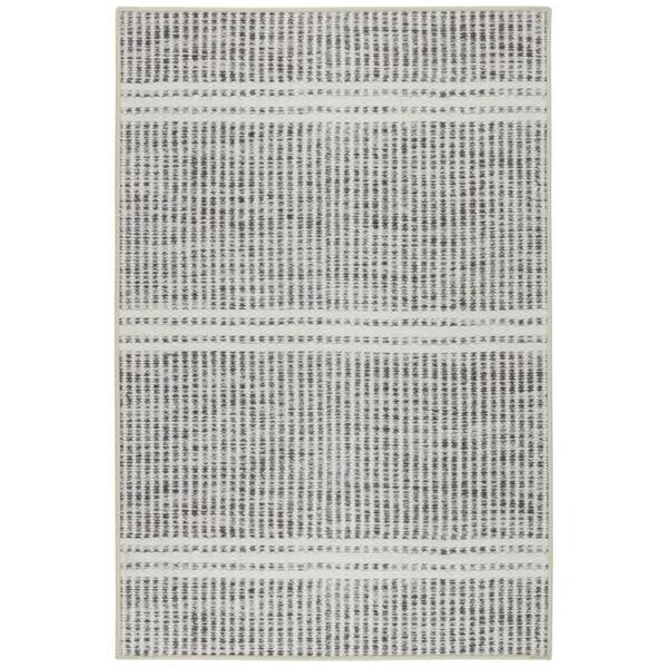Malta Machine Washable Grey 10 ft. x 14 ft. Indoor Area Rug