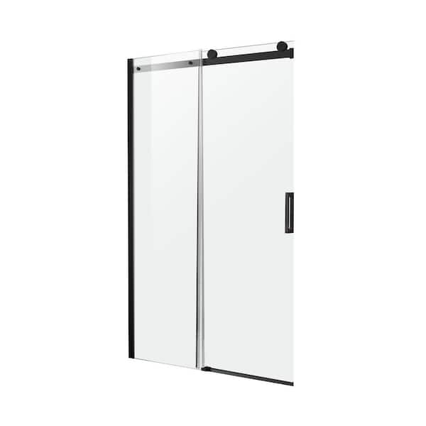 ANZZI Rhodes Series 45 to 48 in. x 76 in. H Sliding Frameless