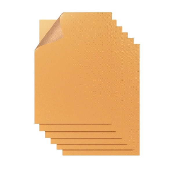 15.75 in. x 13 in. Reusable Copper Grill Mats with Non-Stick for Kitchen, BBQ, Gas, Charcoal and Electric Grill (6-Pack)