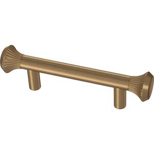 Classic Flare 3 in. (76 mm) Champagne Bronze Drawer Pull