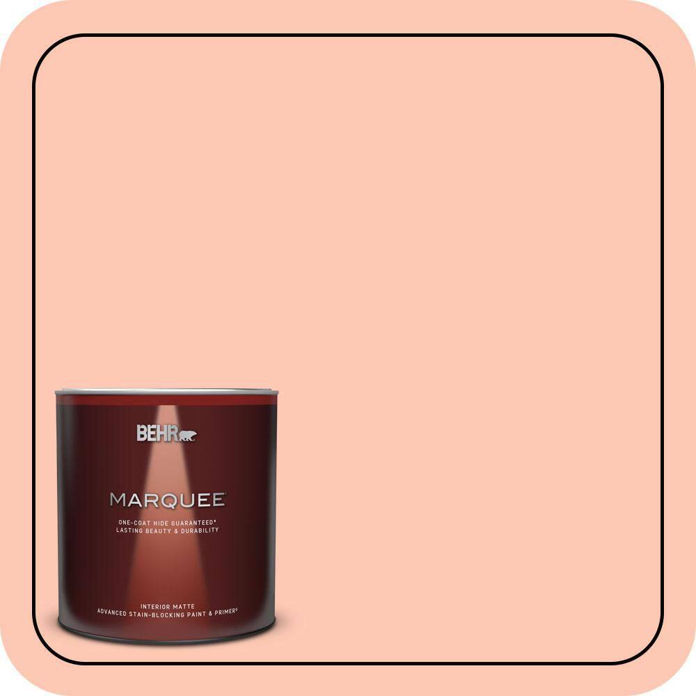 1 qt. #210A-3 Malibu Peach Matte Interior Paint & Primer price history on PriceWatchPro