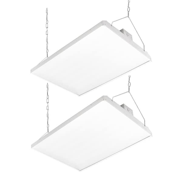 2 ft. 28,350 Lumens 800-Watt Equivalent Integrated LED Dimmable High Bay Light,120-Volt-277-Volt 5000K Daylight(2-Pack)