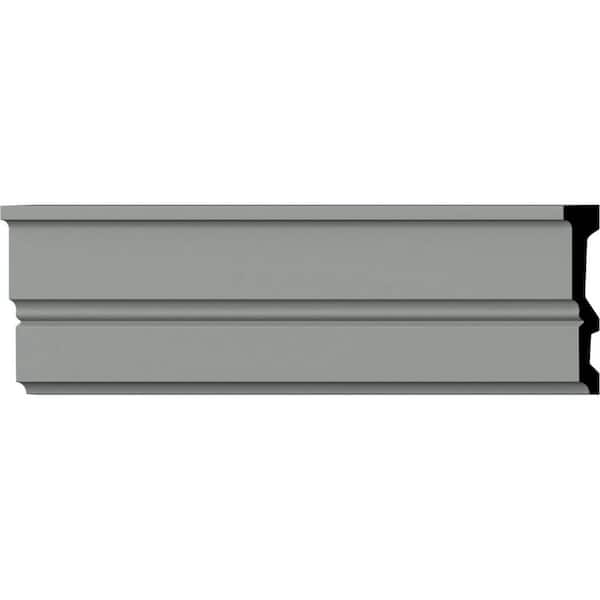 Ekena Millwork SAMPLE - 5-1/4 in. x 1 in. x 12 in. Urethane Milton Window and Door Casing