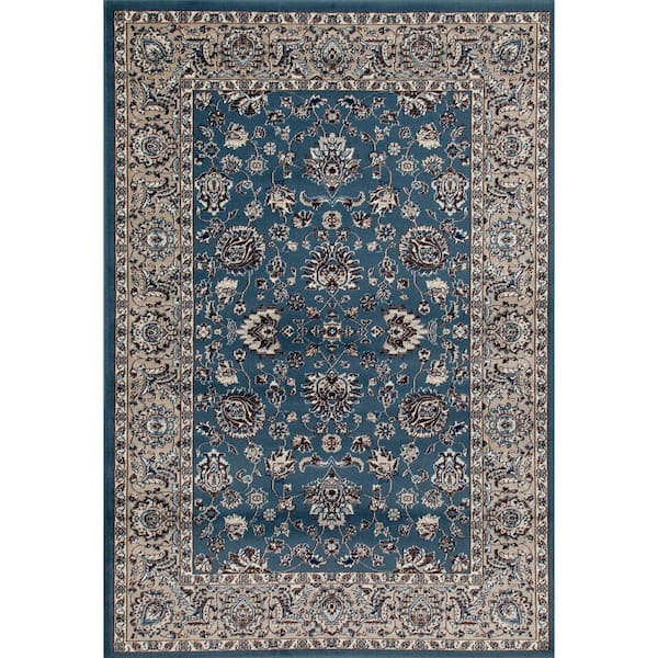 Art Carpet Arabella Accustomed Medium Blue 9 ft. x 12 ft. Area Rug