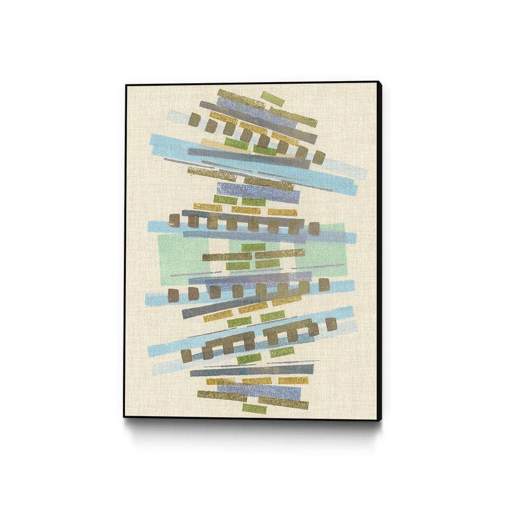 30 in. x 40 in. Balancing IV by Nikki Galapon Framed Wall Art